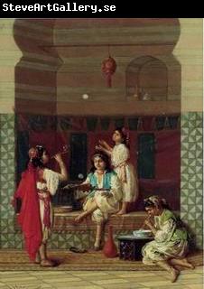 unknow artist Arab or Arabic people and life. Orientalism oil paintings 210